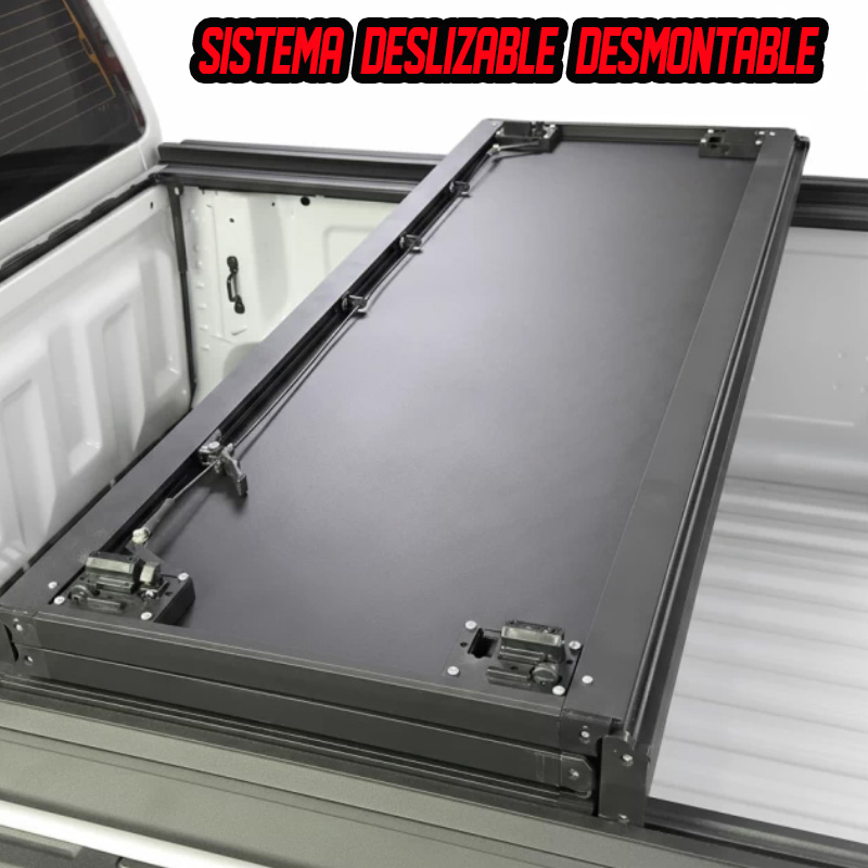 Tapa deslizante desmontable aluminio pick up 