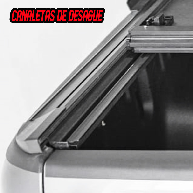 Tapa deslizante desmontable