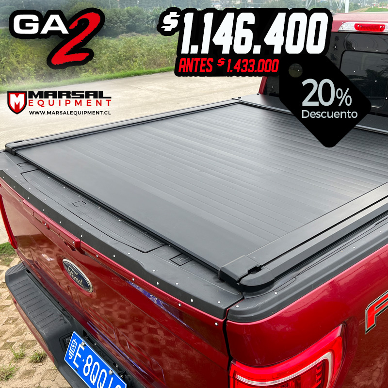 Tapa Retráctil Manual GA2