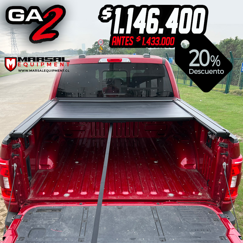 Tapa Retráctil Manual GA2