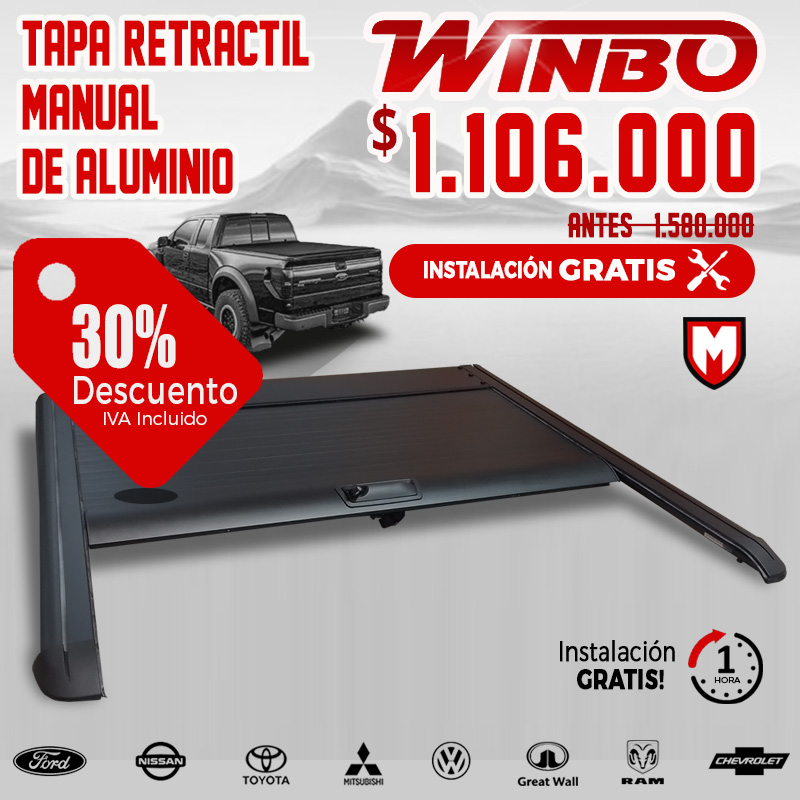 tapas retractiles para camionetas